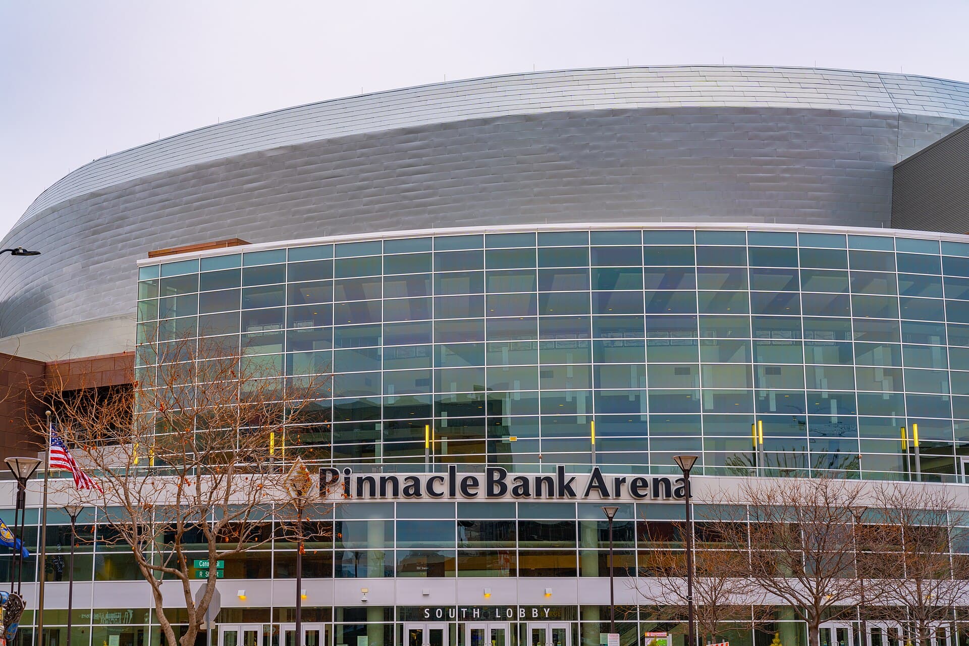 Pinnacle Bank Arena exterior in Lincoln, Nebraska